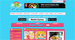Desktop Screenshot of girlgamesxl.net